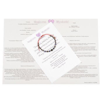 Bransoletka celebrytka czarny TURMALIN SODALIT HEMATYT ochrona i piękno